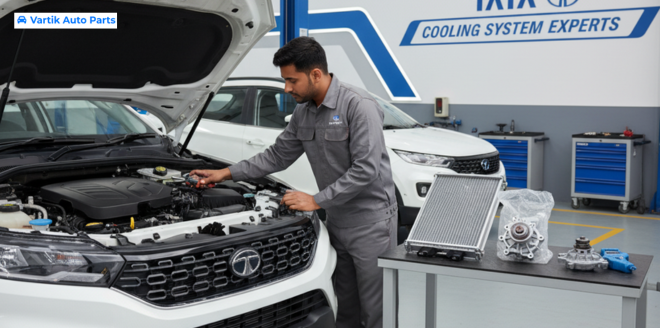 Tata Exhaust System Spare Parts Store in Indirapuram - Professional Exhaust Solutions for Tata Vehicles | Vartik Auto Parts